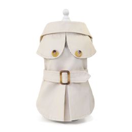 Trendy And Fashionable Dog Clothing And Clothing (Option: Khaki-M)