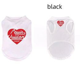Dog Summer Thin Breathable Pet Clothing (Option: Black-3XL)