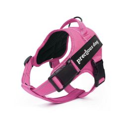 Medium Sized Large Dog Pet Chest Strap (Option: Pink-XL)