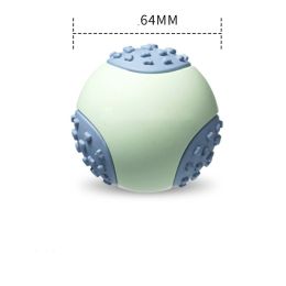 Dogs Vocal Bite Resistant Teething Toys (Option: Mint Green-Ball Only)